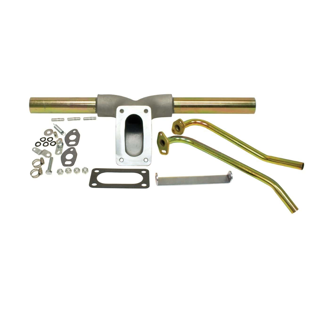 Progressive Manifold Kit with Tubes & Bracket, Isolated, Type 1 & 2, with Hardware