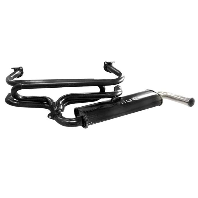 Single Quiet Exhaust System Type 1 & Ghia, 1300-1600cc, 66-73