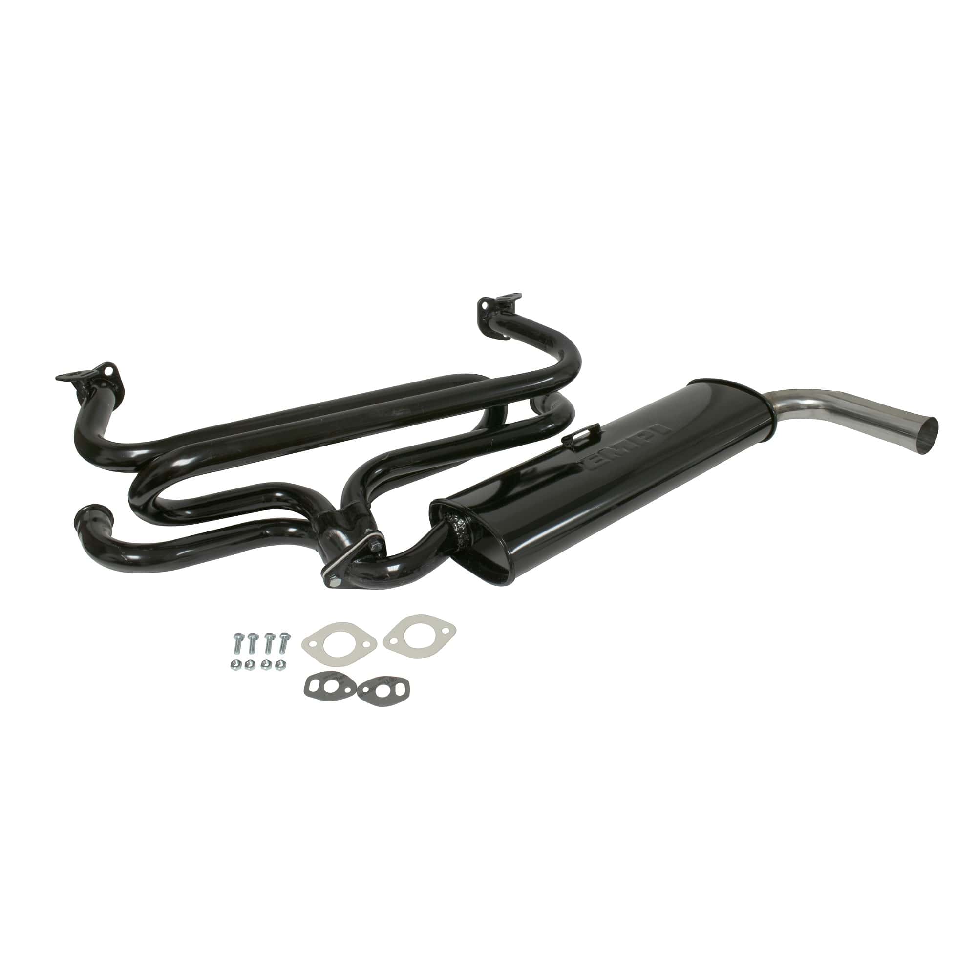 Single Quiet Exhaust System Type 2, 1500-1600cc, 63-71