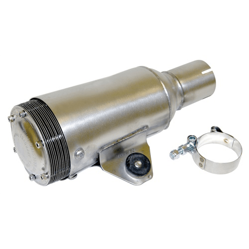 Spark Arrestor, 10" S/S Muffler w/Mount, 4" Discs - AA Performance Products