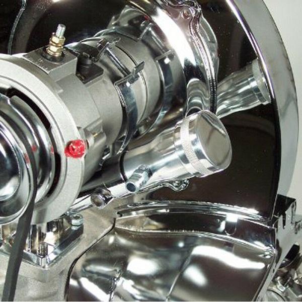 Billet Oil Filler w/Smooth Cap & w/Vent - AA Performance Products