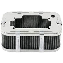 Rectangular Air Cleaner WEBER DGV, DGAV, DGEV, 2-1/2" High w/ Gauze