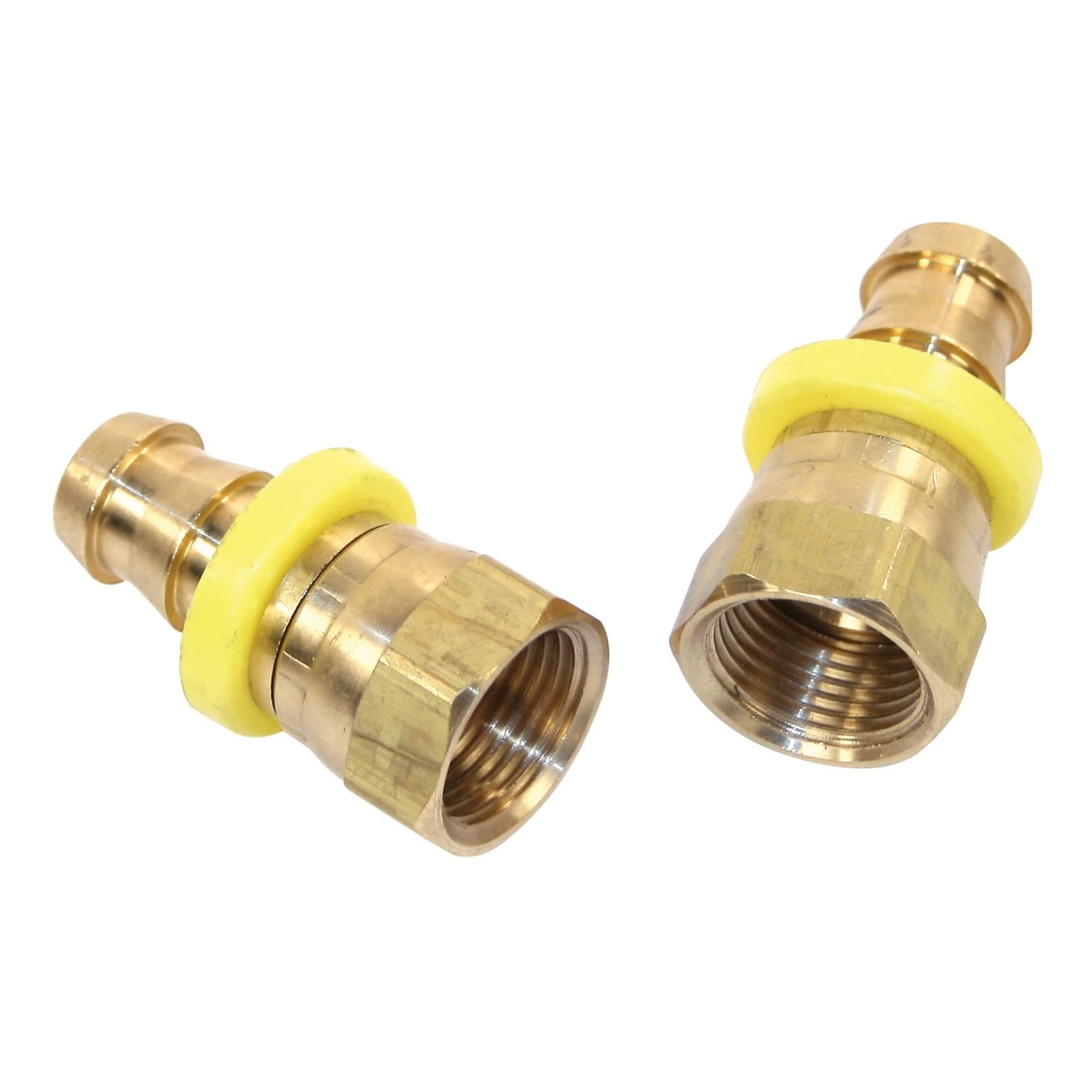 1/2" Female Swivel x 1/2" Hose Barb, Pack of 2