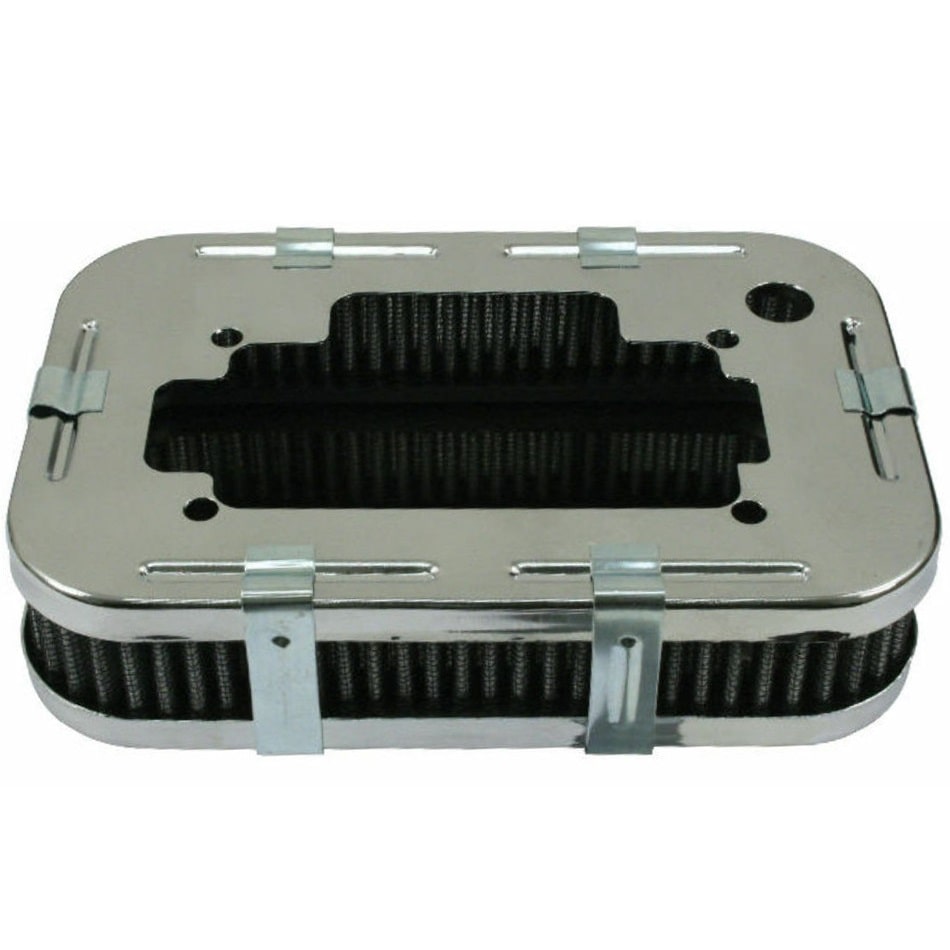 Rectangular Air Cleaner WEBER DGV, DGAV, DGEV, 1-3/4" High w/ Gauze