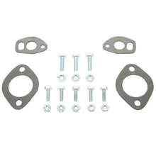 Tri Mil Exhaust, Single Quiet-Pak, Heat Risers, Raw Steel Finish with Chrome Tip - AA Performance Products