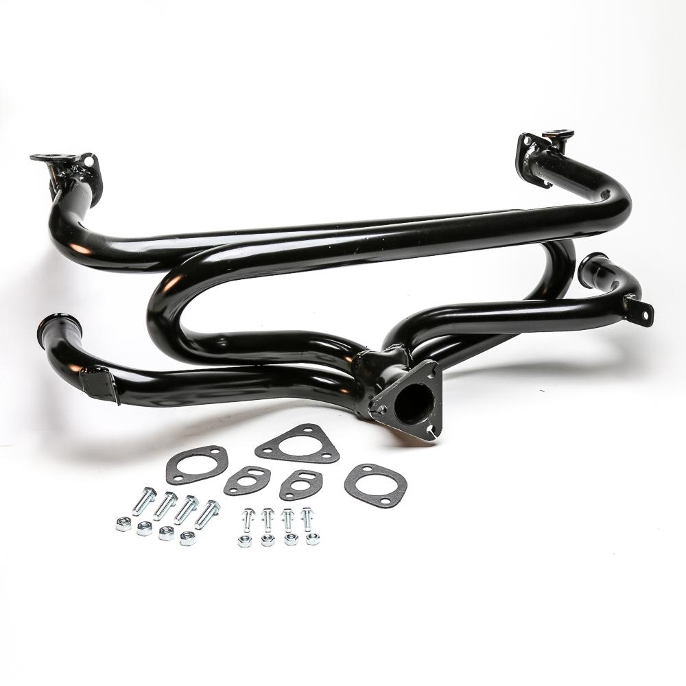 Tri Mil Header, 1-3/8 Standard, Fits 13/15/1600cc, Raw - AA Performance Products