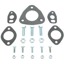 Tri Mil Exhaust, Single Quiet-Pak Exhaust System with Heat Risers, Raw Steel Finish with Chrome Tip, fits ’55-’67 Bus