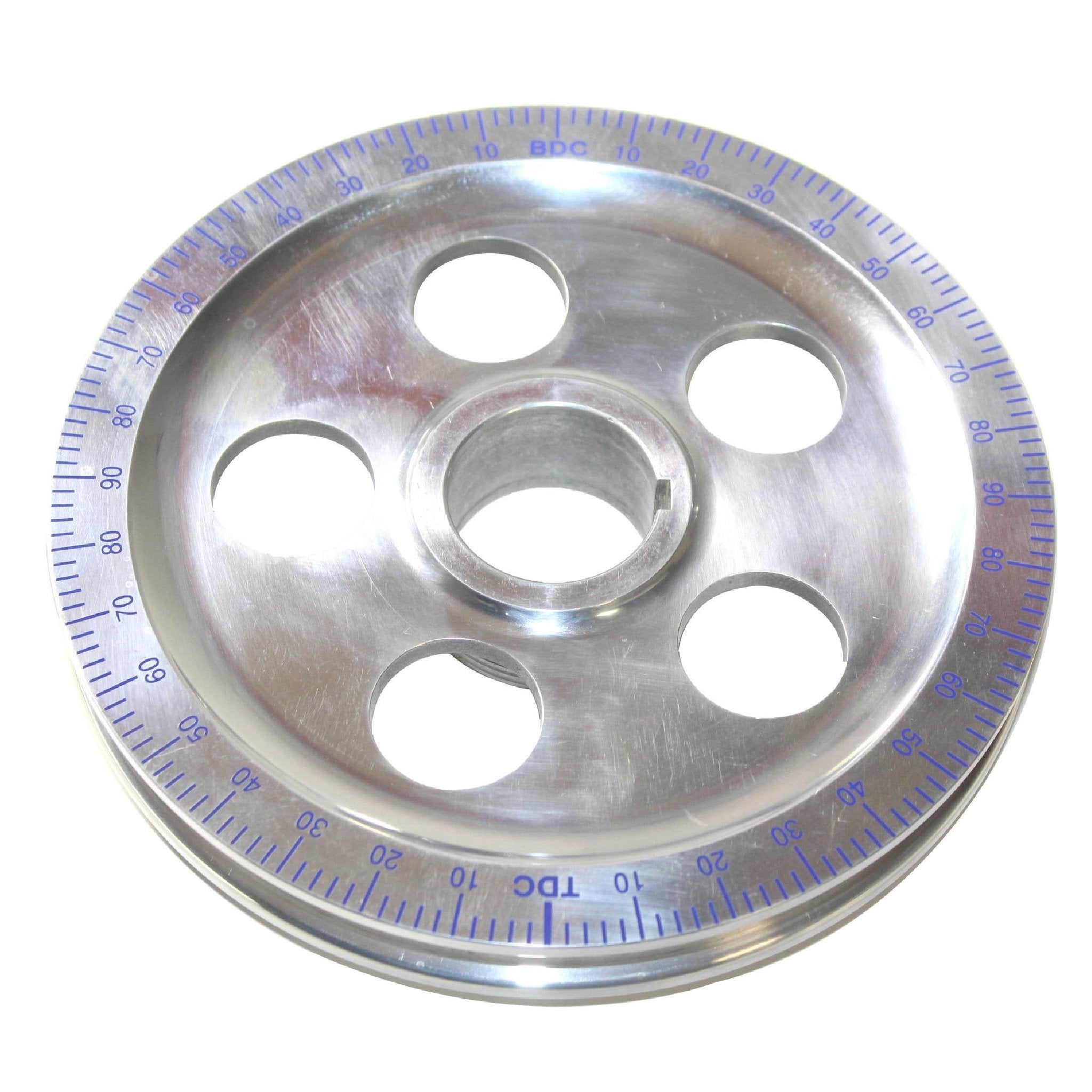 Polished Degree Wheel Pulley, with Holes - AA Performance Products