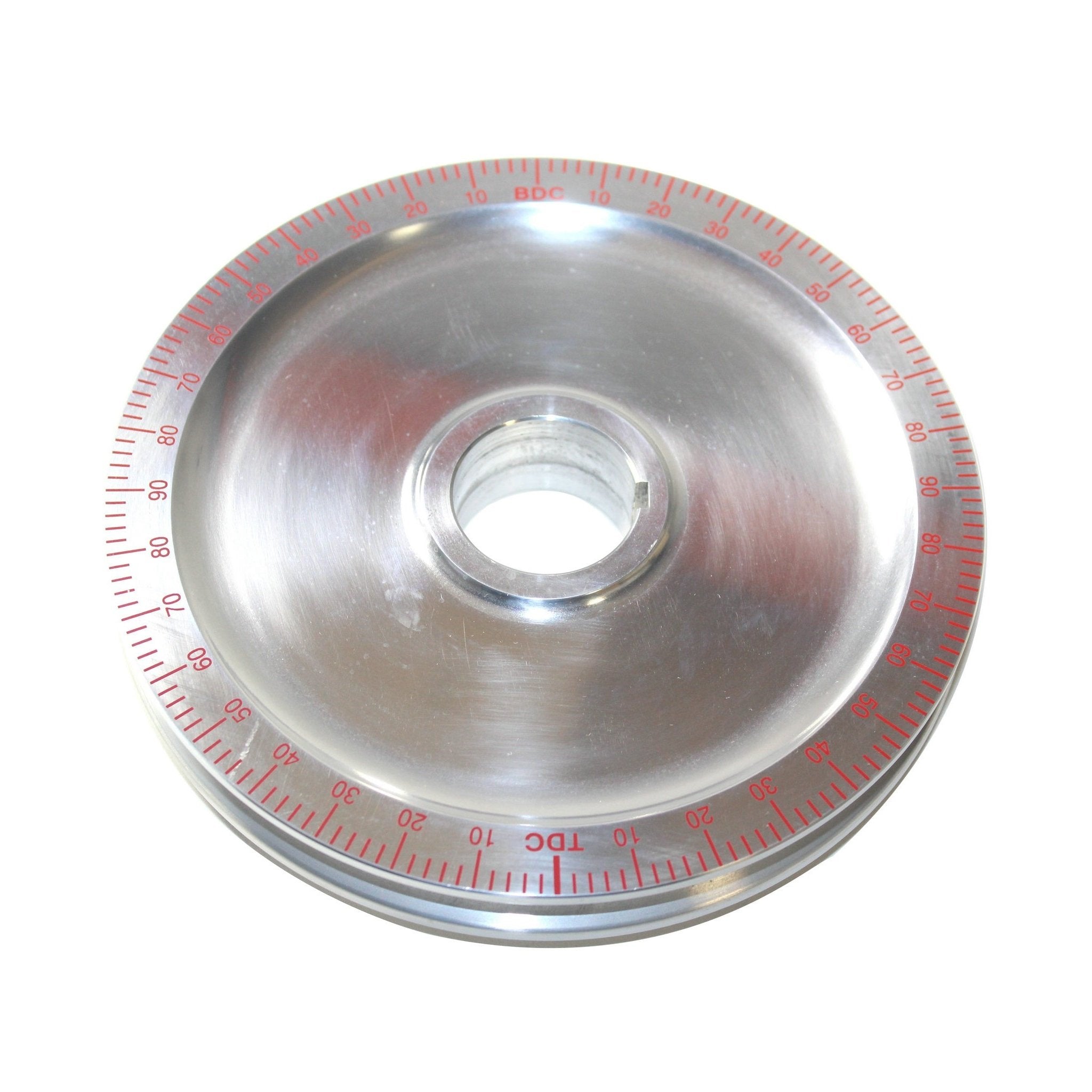 Polished Degree Wheel Pulley, No Holes - AA Performance Products