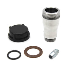 Vented Oil Filler Tube - Polished w/Plastic Cap