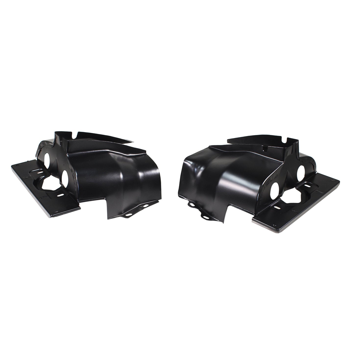 Black, Single Port Head Tin (Pair) - AA Performance Products