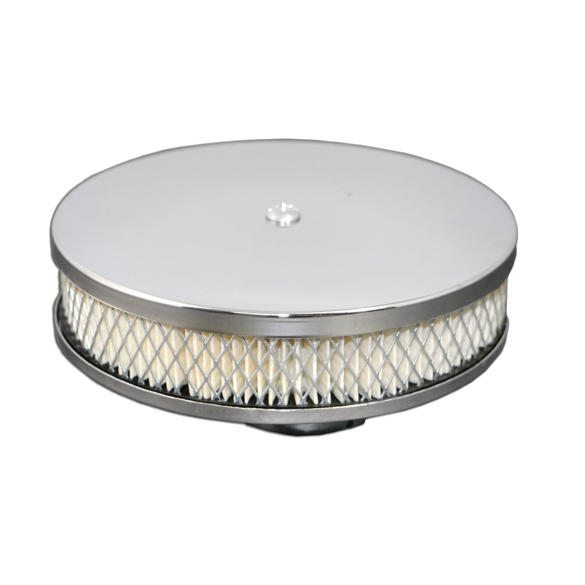 Chrome Air Cleaner w/ Paper Element Stock Carb