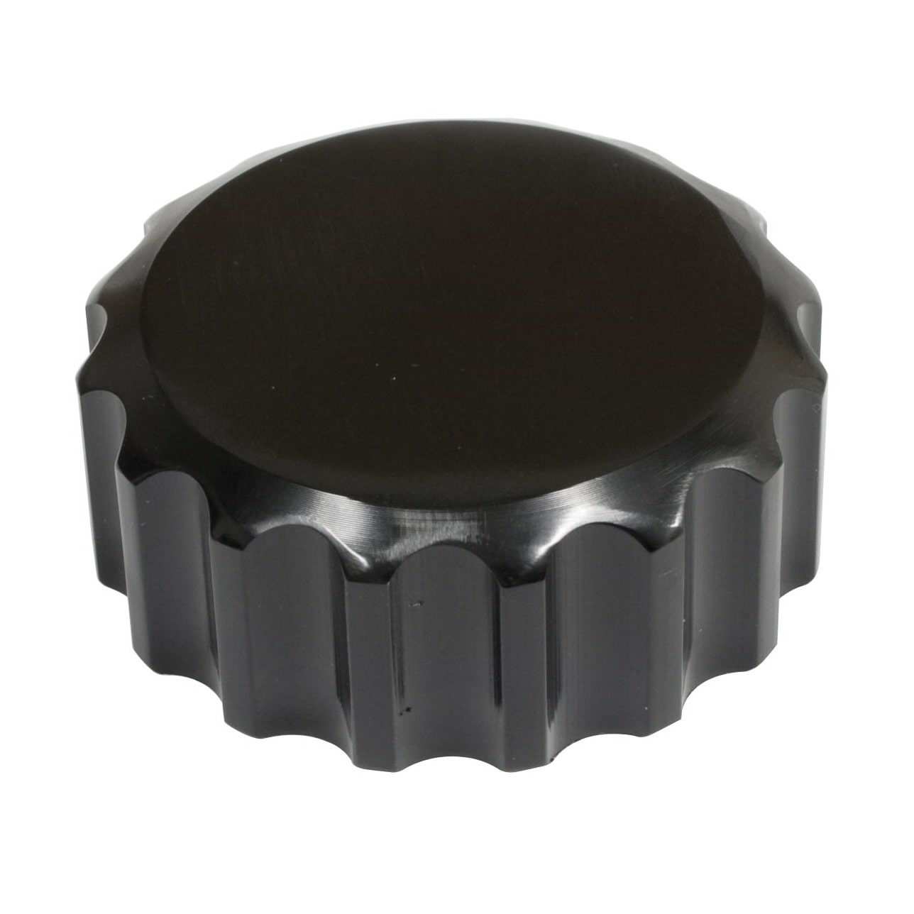Billet Oil Filler Cap with Grooves
