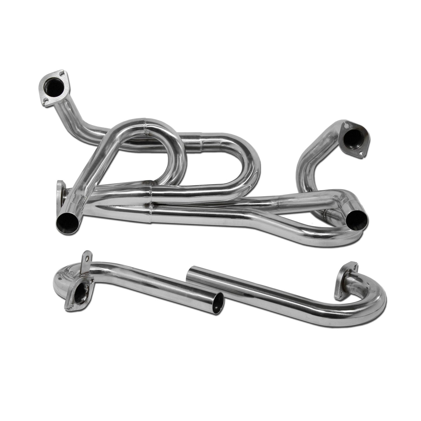 
                  
                    Complete 1 1/2" Stainless Steel Sidewinder Style Exhaust - AA Performance Products
                  
                