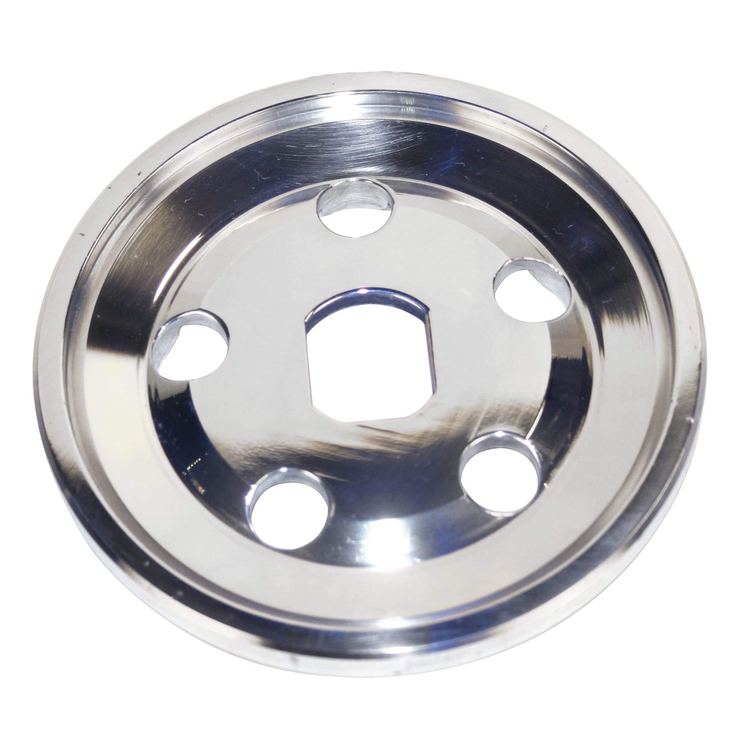 Billet Aluminum 12-Volt Alt/Gen Pulley (Outer Half Only) - AA Performance Products