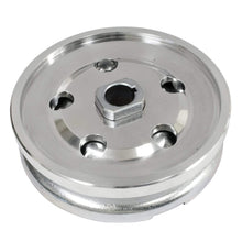 Billet Aluminum 12-Volt Alt/Gen Pulley, Polished Outer Half W/Metal Inner - AA Performance Products