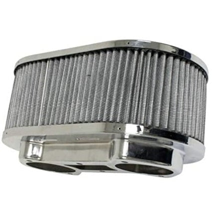 Oval Air Cleaner, 9" x 5-1/4" x 4-1/8" High (Fits under decklid on Type 1)