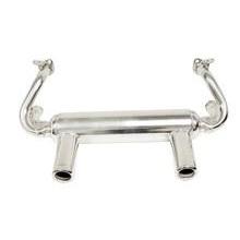 Empi Tip Exhaust System Type 1 & Ghia, 1300-1600cc, 66-73  Ceramic Coated - AA Performance Products