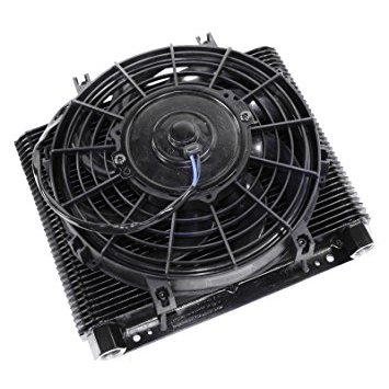 72 Plate Competition Oil Cooler & Fan Kit - AA Performance Products