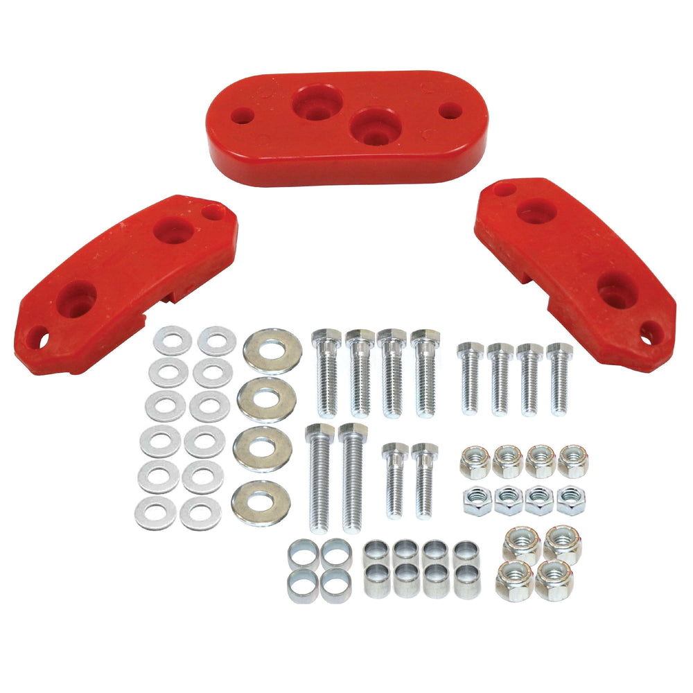 Urethane Mount Kit w/ Hardware, 3-Piece Kit